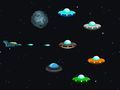 Xogo OVNI Space Shooter  en liña
