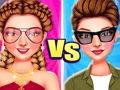 Xogo Influencers girly vs tomboy en liña