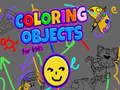 Xogo Obxectos para colorear para nenos  en liña