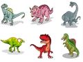 Xogo Tarxetas Dino  en liña