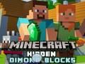 Xogo Bloques de diamantes ocultos de Minecraft  en liña