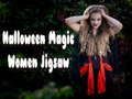 Xogo Halloween Magic Women Jigsaw en liña