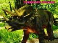 Xogo Crebacabezas de dinosauros Triceratops  en liña