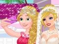 Xogo Selfie de voda de Barbie con princesas  en liña