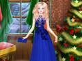 Xogo Vestirse de Nadal de Elsa Frozen  en liña