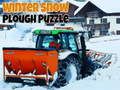 Xogo Puzzle de arado de neve de inverno  en liña
