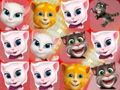 Xogo Talking Tom Match 3 en liña