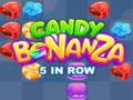 Xogo Candy Bonanza 5 en fila  en liña