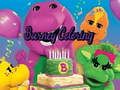 Xogo Barney para colorear  en liña