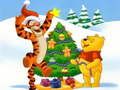 Xogo Puzzle de Nadal de Winnie the Pooh  en liña