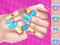 Xogo Decoración de unhas con temática Elsa Princess  en liña