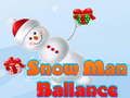 Xogo Balance do home de neve  en liña