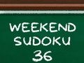 Xogo Sudoku de fin de semana 36  en liña