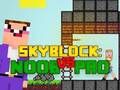 Xogo Noob vs Pro Skyblock en liña