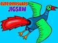 Xogo Lindo rompecabezas de dinosauros  en liña