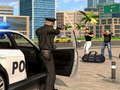 Xogo Puzzle de coches de policía de debuxos animados  en liña