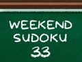Xogo Sudoku de fin de semana 33  en liña
