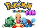Xogo Diversión para colorear Pokémon  en liña