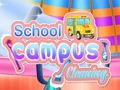 Xogo Limpeza do campus escolar  en liña