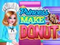 Xogo Princesa Make Donut Cooking  en liña