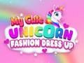 Xogo Meu lindo vestido de moda de unicornio  en liña