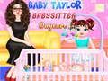 Xogo Guardería Baby Taylor Babysitter  en liña