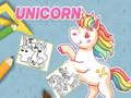 Xogo Libro para colorear unicornio  en liña