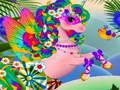 Xogo Vestido de unicornio de brillo en liña