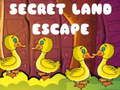 Xogo Escape de terra secreta en liña
