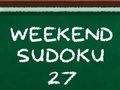 Xogo Sudoku fin de semana 27  en liña