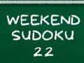 Xogo Sudoku de fin de semana 22  en liña