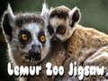 Xogo Lemur Zoo Jigsaw en liña