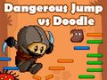 Xogo Dangerous Jump vs Doodle en liña