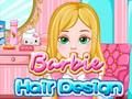 Xogo Deseño de cabelo Barbie  en liña