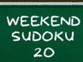 Xogo Sudoku fin de semana 20  en liña