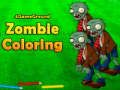 Xogo 4GameGround Zombie para colorear  en liña