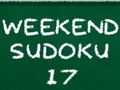 Xogo Sudoku fin de semana 17  en liña