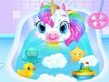Xogo Coidado de mascotas de unicornio máxico  en liña