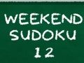 Xogo Sudoku de fin de semana 12  en liña