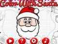 Xogo Colorea con Papá Noel  en liña