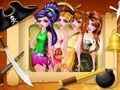 Xogo Caza do tesouro das nenas piratas  en liña