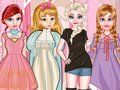 Xogo Estilo de boneca de papel princesa  en liña