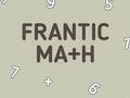 Xogo Matemáticas frenéticas  en liña