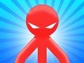 Xogo Red Stickman vs Monster School en liña