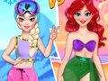 Xogo Batalla de princesas de verán contra inverno  en liña