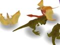 Xogo Os dinosauros fusionan e loitan  en liña