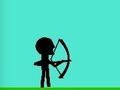 Xogo Stickman Archer 2d en liña