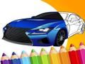 Xogo Libro para colorear de coches de luxo xaponeses  en liña