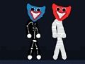 Xogo Stickman Huggy Creepy Holiday  en liña