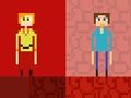 Xogo Stickman Steve vs Alex Nether en liña
